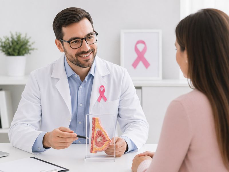 Consulta de cáncer de mama con oncólogo en Monterrey